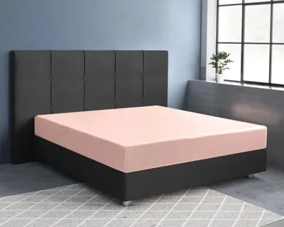 Productafbeelding van Primaviera Deluxe Satijnen Hoeslaken Roze 70 x 200 cm