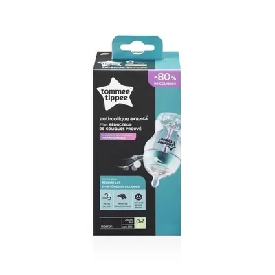 Zdjęcie produktu dla Tommee Tippee TOMMEE TIPPEE buteliukas Advanced ANTI-COLIC su sterilizavimo funkcija , 260 ml, 0 m+, 1 vnt., 42256987