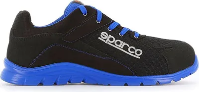 Image de Chaussure de sécurité S24 SPARCO Practice - Noir /bleu - Taille 47 - PRACTICE07517NRAZ47