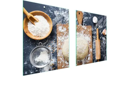 Immagine prodotto di Pannello Di Protezione In Vetro Per Fornello 85X52 Cucina