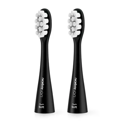 Obrázek produktu pro Hlavice Niceboy ION Sonic Soft black 2 ks