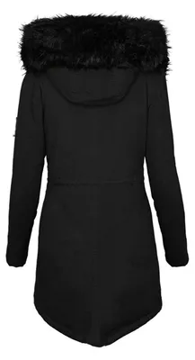 Produktbild von Damenwinterjacke mit Fleece-Futter und Taschen