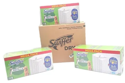 Produktbild von Swiffer Staubtücher Mikrofasertücher Reinigungshaushalt 216 Tücher Staubfänger