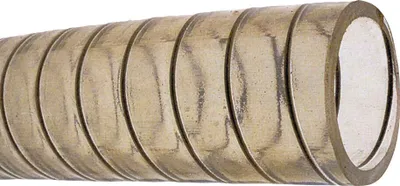 Produktbild von PVC Wasserschlauch Schlauch transparent mit stählerner Spirale -15ºC bis +65ºC