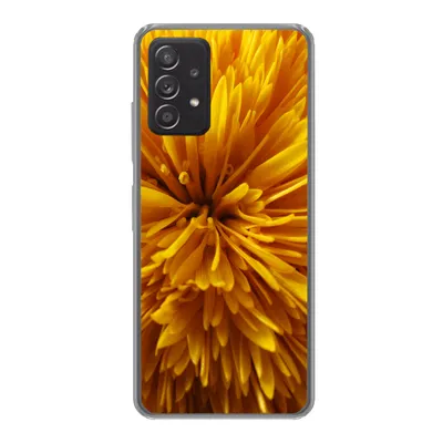 Produktbild von MuchoWow® Handyhülle Schutzhülle Hülle für Samsung galaxy a73 Löwenzahn - Gelb - Abstrakt Silikon Softcase Handy Hülle - Handyhülle