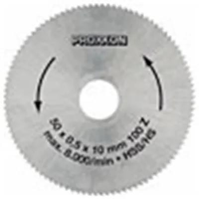 Produktbild von Proxxon HSS Kreissägeblatt aus hochlegiertem Spezialstahl50mm, fein gezahnt