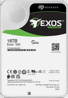 Obrázok produktu pre Seagate Exos X20 ST18000NM003D - Pevný disk - 18 TB