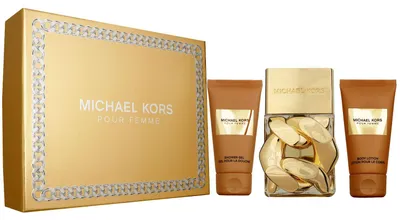 Productafbeelding van Michael Kors Pour Femme set: 50 ml eau de parfum, 50 ml douchegel en 50 ml bodylotion