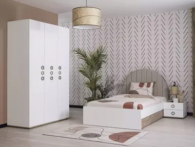 Produktbild von Jugendzimmer-Set Kindermöbel Kinderzimmer Jugendbett - JVmoebel