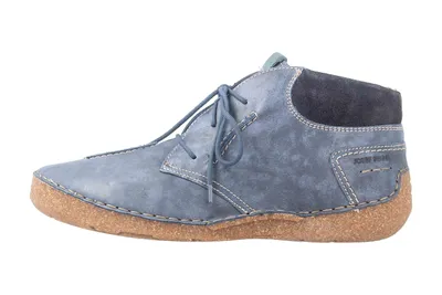 Obrázok produktu pre Josef Seibel Fergey 65 členkové topánky v nadmernej veľkosti Blue 59665 VL259 530 Large Dámska obuv