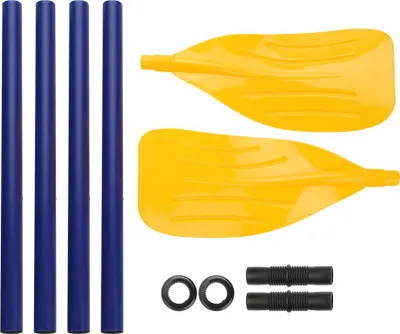 Immagine prodotto di Timone per kayak, portatile, staccabile, pagaia in PVC di  in 2 pezzi, per gommoni