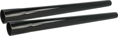 Zdjęcie produktu dla vhbw 2 sztuki, uniwersalna rura do odkurzacza, kompatybilna z odkurzaczami Makita 446, 446LX1, 447, VC2010L, VC2010LX1, 447MX1 - średnica złącza 35 mm, długość 50 cm, kolor: czarny