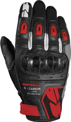 Produktbild von Spidi G-Carbon Motorradhandschuhe, rot/schwarz, XL