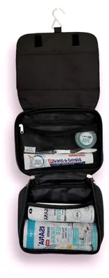 Produktbild von Waschtasche Feline | Feuerwehr – Kulturbeutel/Toiletry Bag zum Aufhängen, aus Feuerwehrkleidung oder Schlauch, Verschiedene Designs (Schlauch Gelb)