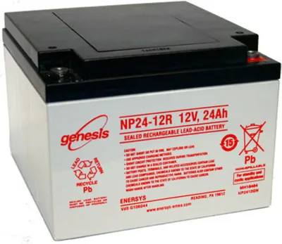 Immagine prodotto di Batteria al piombo Hawker Enersys Genesis NP24-12R, 12 V, 24 Ah