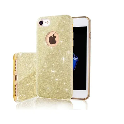 Image de Coque pailletée 3 en 1 pour iPhone 17 Pro, couleur or