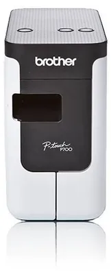 Zdjęcie produktu dla Brother PT-P700, TZe, 180 x 180 DPI, 30 mm/s, Przewodowa, Czarny, Biały
