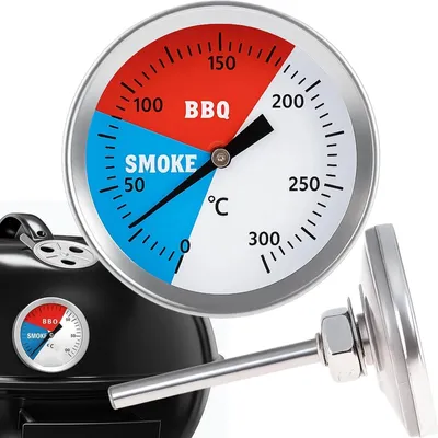 Zdjęcie produktu dla Termometr do pieczenia wędzarni pieca grilla bbq pizzy sonda stal nierdzewna 0 do 300C