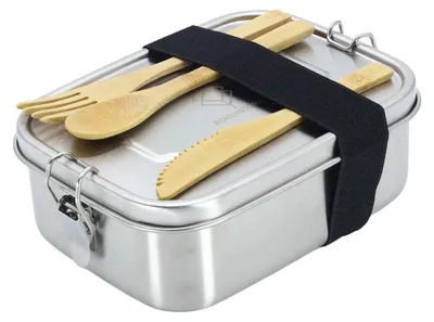 Produktbild von BOXENSTOP Edelstahl Lunchbox 1000ml: Premium & lebensmittelecht