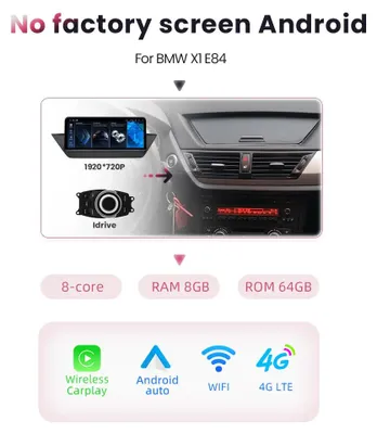 Produktbild von CarPlay-Radio – Autoradio – Multimediasystem – Android Auto – Navigationssystem – 10,25-Zoll IPS-Touchscreen