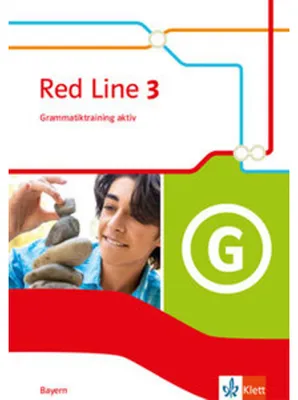Obrázok produktu pre Red Line 3. Ausgabe Bayern. Grammatiktraining aktiv Klasse 7
