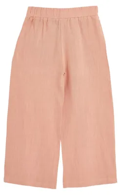 Produktbild von MOD Jeans | Mädchenhose - Weites Bein - Peach - Größe 140 (9-10 Jahre) - Leinen - Leicht, atmungsaktiv und sommerlich bequem