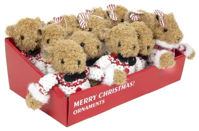 Produktbild von Svenska lebender Weihnachtsanhänger Bär 10x5x14cm