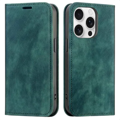 Zdjęcie produktu dla imoshion Slim Bookcase dla Apple iPhone 12 (Pro) - Zielony