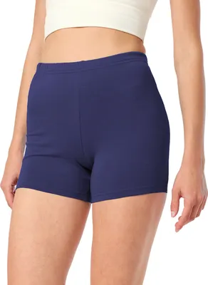 Produktbild von Merry Style Damen Shorts Radlerhose  Kurze Hose Boxershorts aus Viskose MS10-283(Marineblau, 4XL)