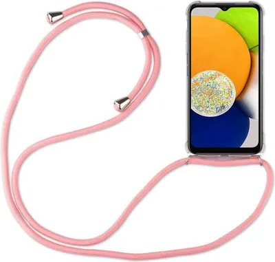 Produktbild von Handykette für Samsung Galaxy A03 Handyhülle mit Band Schutz Hülle Handy Tasche
