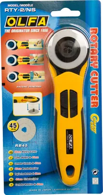 Produktbild von OLFA Rotierendes Messer RTY-2/NS 45mm mit Sicherheitsverriegelung