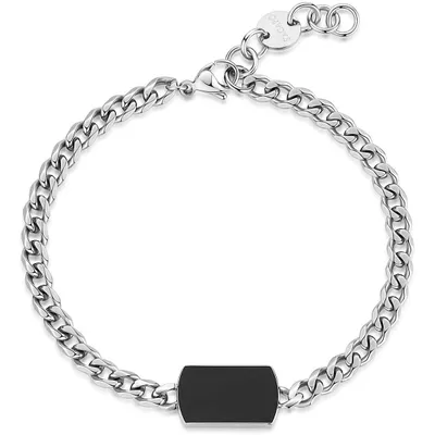 Immagine prodotto di Bracciali Sagapò Collezione Argento Tag Me Too - uomo