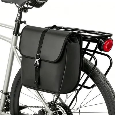 Produktbild von Gepäckträger für Fahrradtaschen - 20 Liter - Wasserdicht - Mit Tragegriff - Für E-Bikes und Tourenräder
