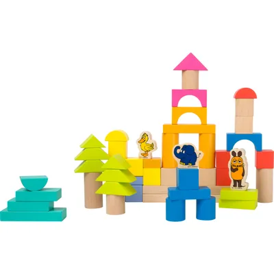 Produktbild von Die Maus Holzbausteine mit dem Elefanten