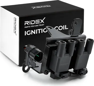 Produktbild von RIDEX 689C0188 Zündspule 12V für HYUNDAI i10 (PA) für TOYOTA Yaris Schrägheck (P13)