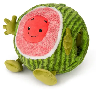 Image de Noxxiez : chauffe-mains, peluche, coussin, pastèque