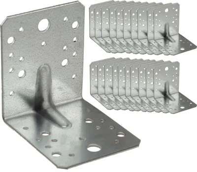 Produktbild von Winkelverbinder FEINZ 105x105x90x2,5 - 100 Stück - Stabilität - Langlebig - Vielseitig