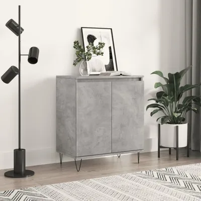 Obrázek produktu pro vidaXL Příborník betonový šedý 60x35x70 cm odvozený výrobek ze dřeva