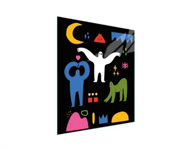 Produktbild von Glasschneidebrett 45x52 Märchen