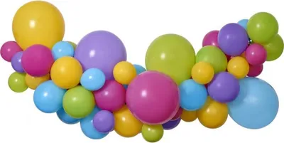 Produktbild von Luftballon Girlande bunt 66 tlg.