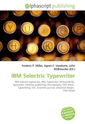 Produktbild von IBM Selectric Typewriter