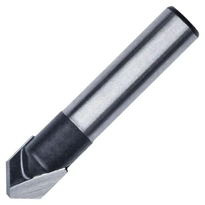 Image de Fraise hélicoïdale de 9,5 mm avec collet de 8 mm, pour le travail du bois