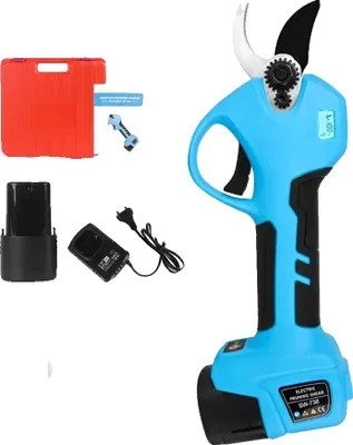 Immagine prodotto di Potatori elettrici, motore brushless, sistema a doppia batteria, blu, due batterie