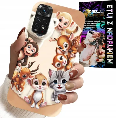Produktbild von Hülle Für Xiaomi Note 11 / 11S - Kinderrücken In Waldtierhülle