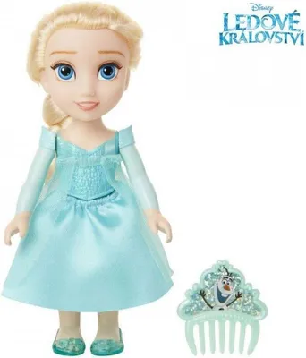 Obrázek produktu pro Ledové Království Panenka Elsa s hřebenem 15 cm.