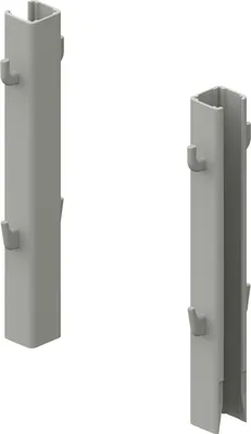 Produktbild von Kesseböhmer Zusatzhaken für DISPENSA-X Tragrahmen - 2er Set - grau