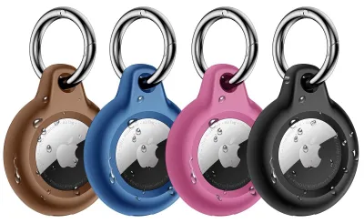 Productafbeelding van Set van 4 Beschermcases voor Apple AirTag, Waterdicht en Schokbestendig