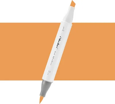 Obrázek produktu pro Lihová fixa OHUHU oboustranná Brush & Chisel, YR260 Yellowish Brown