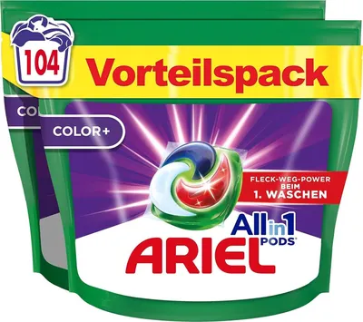 Produktbild von Ariel All-in-1 PODS Color+ Flüssigwaschmittel-Kapseln