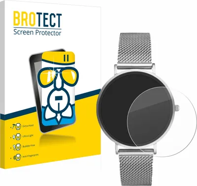 Produktbild von BROTECT Schutzglas für Xcoast X-Watch Siona 2 Nano Schutzfolie Panzer Folie Glas Display Schutz klar